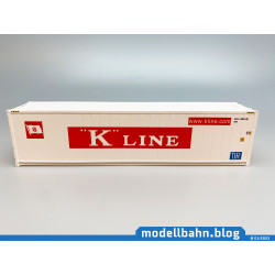 40ft reefer container "K" Line (1:87 / H0)
