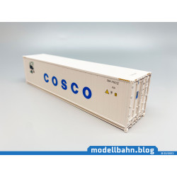 40ft reefer container "COSCO"