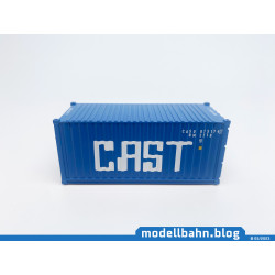 20ft Übersee Container "CAST" (1:87 / H0)