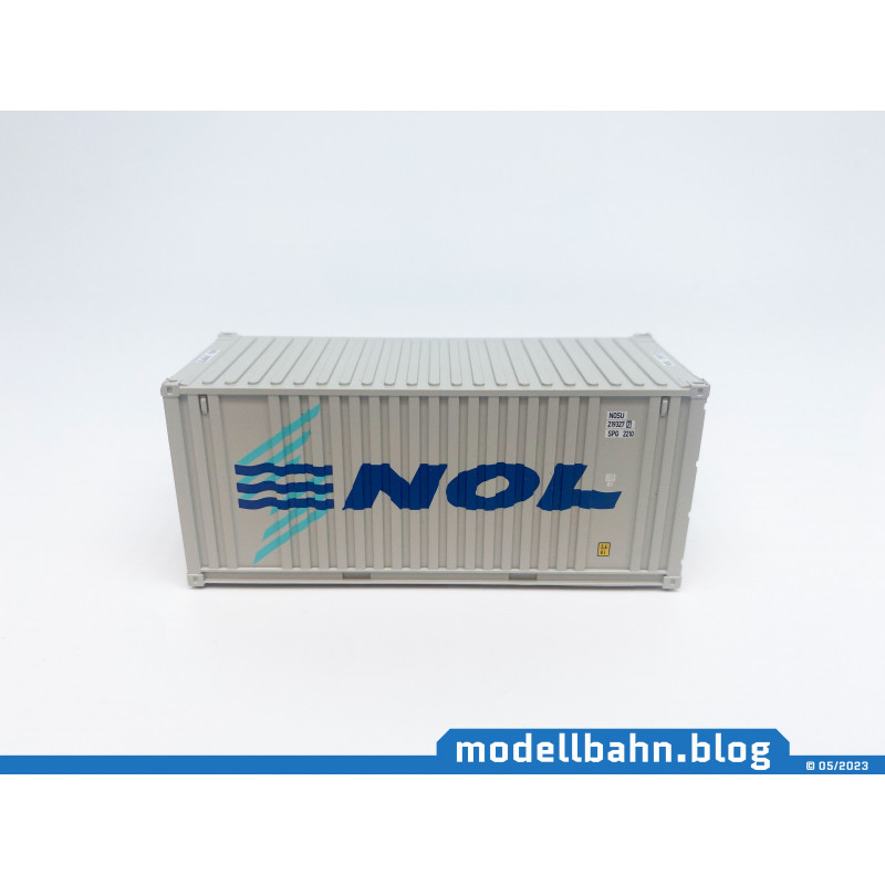 20ft oversea container "NOL" (1:87 / H0)