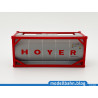 20ft tank container "HOYER" in 1:87 / H0