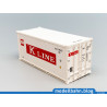 20ft reefer container "MOL" in 1:87 / H0