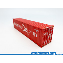 40ft Container "Hamburg Sued" in 1:87 / H0