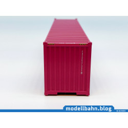 40ft container "ONE" in pink (1:87 / H0)