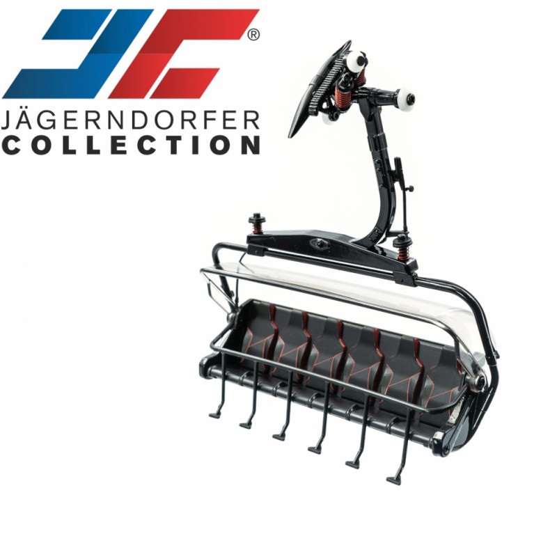 Jägerndorfer JC86503- Doppelmayr 6er Sessel D-Line mit Bubble - 1:32 / LGB