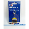 Keychain Omega V yellow