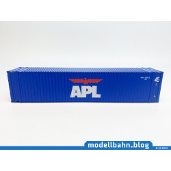 45ft oversea container "American President Lines (APL)" (H0 / 1:87)