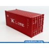 20ft oversea container "K" Line  (1:87 / H0)