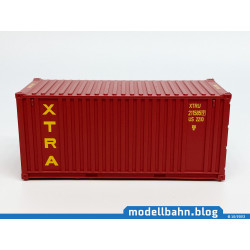 20ft Übersee Containers der "XTRA" (1:87 / H0)