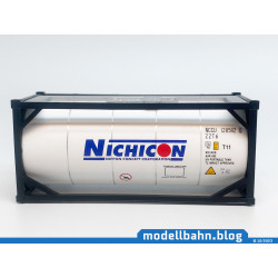 20ft Tank-Container "Nichicon" in H0 / 1:87