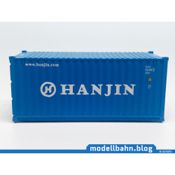 20ft oversea container "HANJIN" (1:87 / H0)