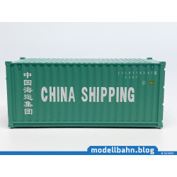 20ft oversea container "CHINA SHIPPING" (1:87 / H0)