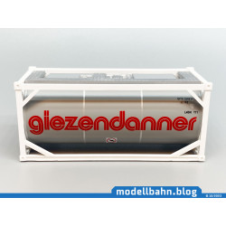 20ft tank container "Giezendanner - Rothrist" (1:87 / H0)