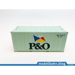 20ft reefer container "P&O"