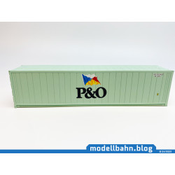 40ft reefer container "P&O"