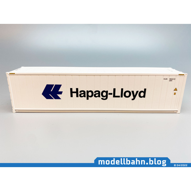 40ft reefer container "HAPAG-LLOYD" (1:87 / H0)