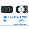 Miniatur-Lautsprecher 25x16x6,4mm für Piko ICE4