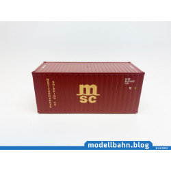 Märklin 20ft container "MSC" (1:87 / H0)