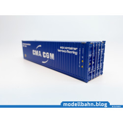 40ft Überseecontainers "CMA CGM" (1:87 / H0)