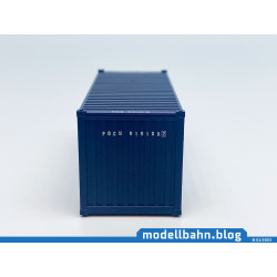 20ft oversea container "P&O" (1:87 / H0)