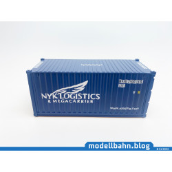 20ft oversea container "NYK Logistics" (1:87 / H0)