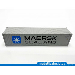 40ft Container "MAERSK SEALAND" in 1:87 (H0)