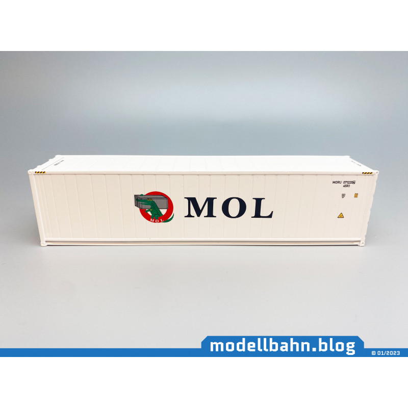 40ft reefer container "MOL" (1:87 / H0)