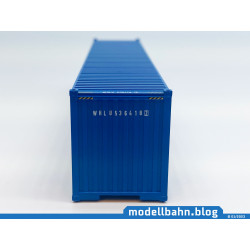 40ft Überseecontainers "WAN HAI" (1:87 / H0)