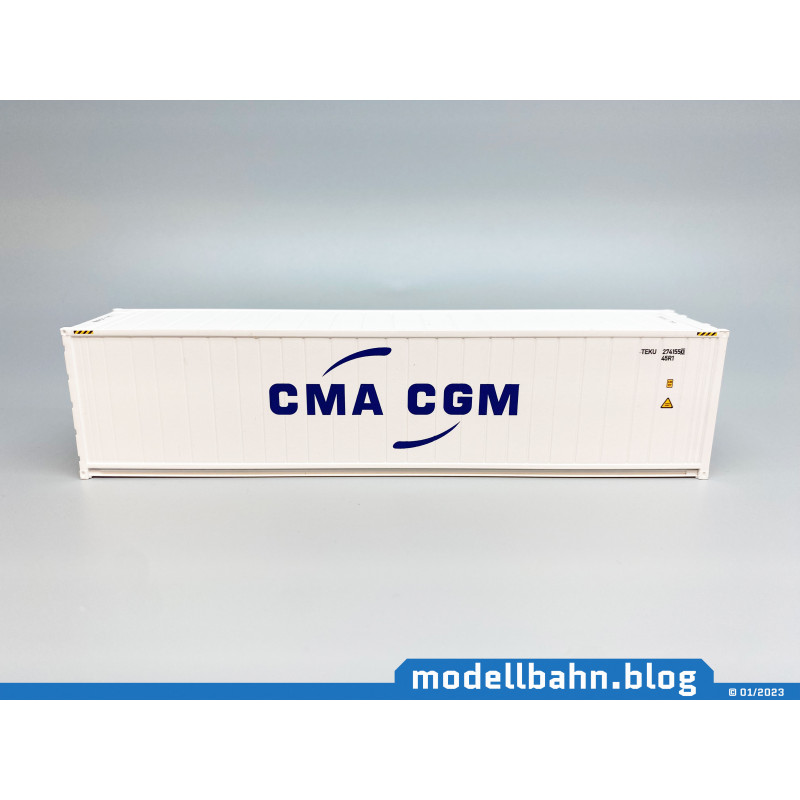 40ft Kühlcontainer "CMA CGM" (1:87 / H0)