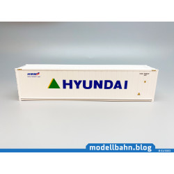 40ft Kühlcontainer "HYUNDAI" (H0 / 1:87)