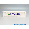 40ft reefer container "HYUNDAI" (H0 / 1:87)